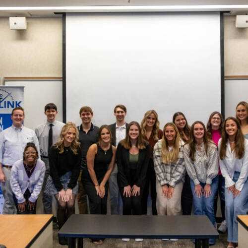 Group of LATL students and staff